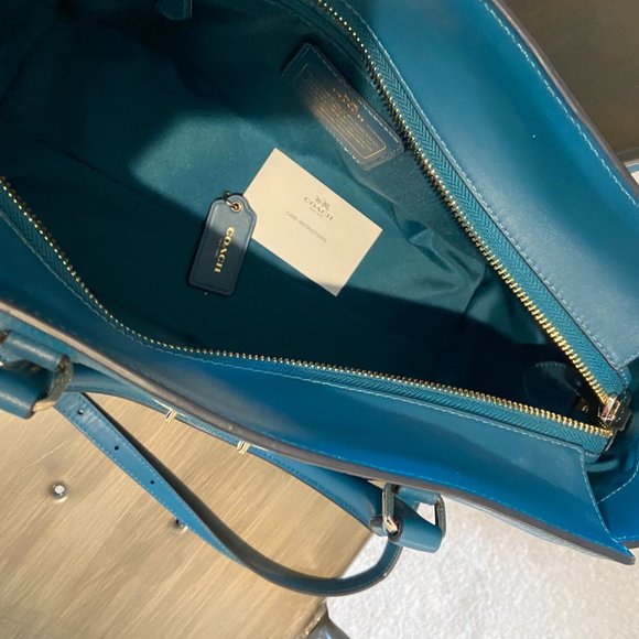 Coach Blake Carryall- Teal! - Picture 4 of 4
